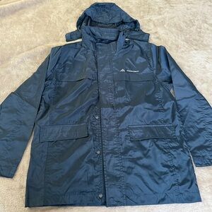 NWOT Dark blue Waterproof Jacket Size M